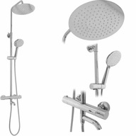 SPRCHOVÝ A VANOVÝ SET LUNGO CHROME TERMOSTAT SPRCHOVÝ A VANOVÝ SET LUNGO CHROME TERMOSTAT