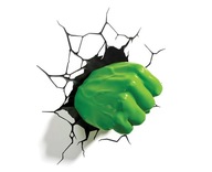 Marvel 3D LED lampa - Hulkova päsť Marvel 3D LED lampa - Hulkova päsť