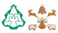 FORMA VIANOČNÉHO STROMČEKA NA REZAŤ 6 VIANOČNÝCH KOŠÍKOV FORMA VIANOČNÉHO STROMČEKA NA REZAŤ 6 VIANOČNÝCH KOŠÍKOV