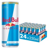Red Bull Energetický nápoj bez cukru v plechovke 24x 250ml