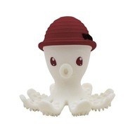 MOMBELLA OCTOPUS Hryzátko na prerezávanie zúbkov, silikónové s červeným MOMBELLA OCTOPUS Hryzátko na prerezávanie zúbkov, silikónové s červeným