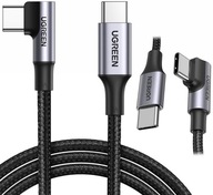 UHLOVÝ KÁBEL USB-C NA USB-C 5A 100W 1M METER ZELENÝ UHLOVÝ KÁBEL USB-C NA USB-C 5A 100W 1M METER ZELENÝ