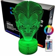 Nočná LED lampa Joker 3D LAMP Nočná LED lampa Joker 3D LAMP