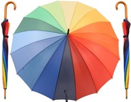 ! Farebný dúhový dáždnik, dámske dáždniky PL