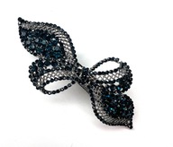 Francúzska spona do vlasov s kamienkami Lolita Accessories Mašľa s kamienkami Francúzska spona do vlasov s kamienkami Lolita Accessories Mašľa s kamienkami