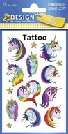 Dúhové jednorožce Tetovanie pre deti Dúhové kone