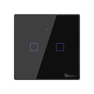 Dotykový spínač svetiel WiFi + RF 433 Sonoff T3 EU TX (2-kanálový)