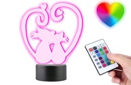 Valentínsky darček LED gravírovanie sošky Plexido Valentínsky darček LED gravírovanie sošky Plexido