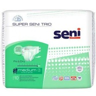 SUPER SENI TRIO M 10 ks plienok pre dospelých SUPER SENI TRIO M 10 ks plienok pre dospelých