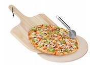 KAMEŇ NA PIZZU ŠAMOT + NÔŽ LOPATY KAMEŇ NA PIZZU ŠAMOT + NÔŽ LOPATY