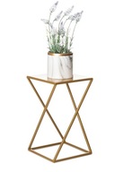 LOFT moderný stojan na kvety, 40 cm, kov