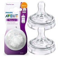 AVENT NATURAL QUICK fľaša na cumlík č.4 6m+ 2 ks AVENT NATURAL QUICK fľaša na cumlík č.4 6m+ 2 ks
