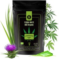 Yerba Mate BIO Bio citrónová tráva 400g najlepšie v Poľsku FIT 100% listy!