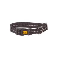 GOLIER S REFLEXNÝM PÁSKOM 1,6 cm, ČIERNA GOLIER S REFLEXNÝM PÁSKOM 1,6 cm, ČIERNA