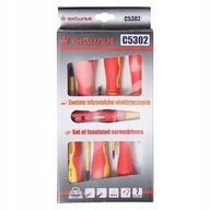 SADA 6 ELEKTRICKÝCH SKRUTKOVAČOV 1000V C5302 SADA 6 ELEKTRICKÝCH SKRUTKOVAČOV 1000V C5302