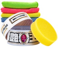 Soft99 The King of Gloss Biely vosk + utierky