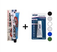 Dr.Boat 2v1 + Tekuté lepidlo PVC Ulow na bazénový nafukovací čln Dr.Boat 2v1 + Tekuté lepidlo PVC Ulow na bazénový nafukovací čln
