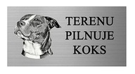 VÝSTRAŽNÁ TABUĽA GRAVÍROVANIE OCELE FOTO TEXT PES VÝSTRAŽNÁ TABUĽA GRAVÍROVANIE OCELE FOTO TEXT PES