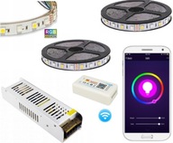 SET 11m LED PÁS 5050 RGBW STUDENÁ BIELA CW WIFI SET 11m LED PÁS 5050 RGBW STUDENÁ BIELA CW WIFI