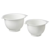 UNIVERZÁLNA SADA MISOV 2 22 cm a 26 cm BIELA IKEA VISPA UNIVERZÁLNA SADA MISOV 2 22 cm a 26 cm BIELA IKEA VISPA