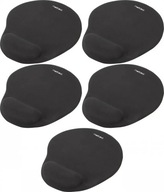 Natec Marmot gélová podložka pod myš 240-212-21mm čierna x5 Natec Marmot gélová podložka pod myš 240-212-21mm čierna x5
