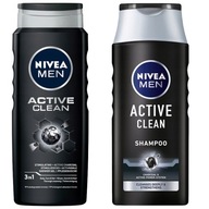 Sada NIVEA Active Clean Gel + šampón Sada NIVEA Active Clean Gel + šampón