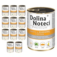 Dolina Noteci Prémiové mokré krmivo pre psov bohaté na kačicu 12x400g Dolina Noteci Prémiové mokré krmivo pre psov bohaté na kačicu 12x400g
