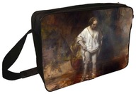 Hendrickje taška cez rameno kúpanie v rieke Rembrandt
