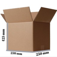 BOX Chlopňový kartón 250x250x425 mm - 10 ks. BOX Chlopňový kartón 250x250x425 mm - 10 ks.
