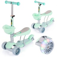 DETSKÉ KOLOBĚŽKY S LED BALANCE SEDADLOM DETSKÉ KOLOBĚŽKY S LED BALANCE SEDADLOM