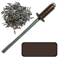SLEPÉ NITY 4X10 mm TMAVO HNEDÁ - RAL 8017 ČOKOLÁDOVÁ FARBA 500 KS SLEPÉ NITY 4X10 mm TMAVO HNEDÁ - RAL 8017 ČOKOLÁDOVÁ FARBA 500 KS