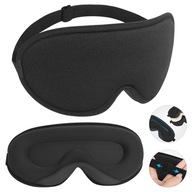 MASKA NA ZAČIERNUTIE OČNÝCH VIEČEK NA SVETLOM 3D NASTAVITEĽNÁ MASKA NA ZAČIERNUTIE OČNÝCH VIEČEK NA SVETLOM 3D NASTAVITEĽNÁ