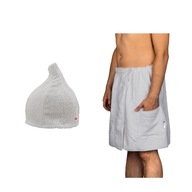 SAUNA SET PÁNSKY KILT ČIAPKA PORJUN GREY