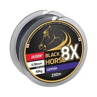 Jaxon Black Horse 8X sumcový vrkoč 0,65 mm 200 m 130 kg Jaxon Black Horse 8X sumcový vrkoč 0,65 mm 200 m 130 kg