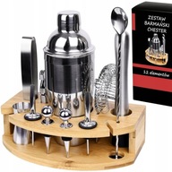 CHESTER CHROME BARTENDER SET, 12 PRVKOV CHESTER CHROME BARTENDER SET, 12 PRVKOV