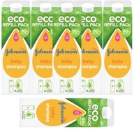 6x JOHNSONS BABY SHAMPOO pre deti Zlatá 1000ml eko sada náplní 6x JOHNSONS BABY SHAMPOO pre deti Zlatá 1000ml eko sada náplní