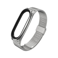 Oceľový náramok pre Mi Smart Band 5/6, strieborný Oceľový náramok pre Mi Smart Band 5/6, strieborný