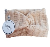 Poloturbanová čelenka pre zimné turbany Eva Design Poloturbanová čelenka pre zimné turbany Eva Design