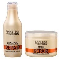 STAPIZ SADA PRE POŠKODENÉ VLASY ŠAMPÓN LESK 300ML + MASKA 250ML STAPIZ SADA PRE POŠKODENÉ VLASY ŠAMPÓN LESK 300ML + MASKA 250ML