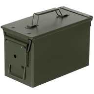 US ARMY M2A1 BOX NA MUNICIU 50 CAL olivový
