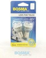 BOSMA LED ŽIAROVKA P21W 24V 24XLED BA15S BIELA BOSMA LED ŽIAROVKA P21W 24V 24XLED BA15S BIELA