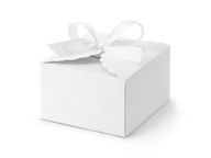 Svadobná darčeková krabička s bielym obláčikom