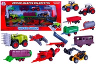 FARMÁRSKA SET 4x TRAKTOR 8x POĽNOHOSPODÁRSKY KOMbajn FARMÁRSKA SET 4x TRAKTOR 8x POĽNOHOSPODÁRSKY KOMbajn