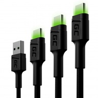 Green Cell 3x GC Ray USB set - USB-C 30,120,200 Green Cell 3x GC Ray USB set - USB-C 30,120,200