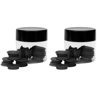 Magnety na chladničku na tabule, okrúhle, SILNÉ, čierne, s magnetom 20 mm, 40 ks Magnety na chladničku na tabule, okrúhle, SILNÉ, čierne, s magnetom 20 mm, 40 ks