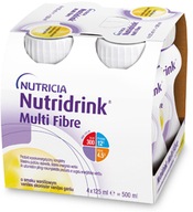 Nutridrink Multi Fibre 4x125ml s vanilkovou príchuťou