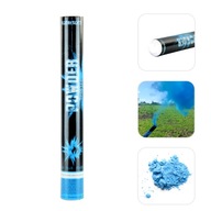Tubusový práškový odpaľovač Holi 40 cm neónovo modrý