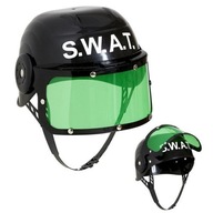 SWAT PRILBA PRE ŠPECIÁLNE ÚLOHY, ČIERNA SO SKLOM SWAT PRILBA PRE ŠPECIÁLNE ÚLOHY, ČIERNA SO SKLOM