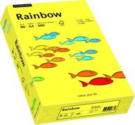 Farebný papier Rainbow A4 80g 500k žltý (R14)