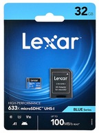 Lexar 32GB microSDXC High-Performance 633x UHS-I Lexar 32GB microSDXC High-Performance 633x UHS-I